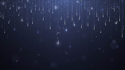 银色火花下降