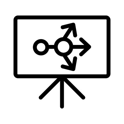 展示商业策略图标