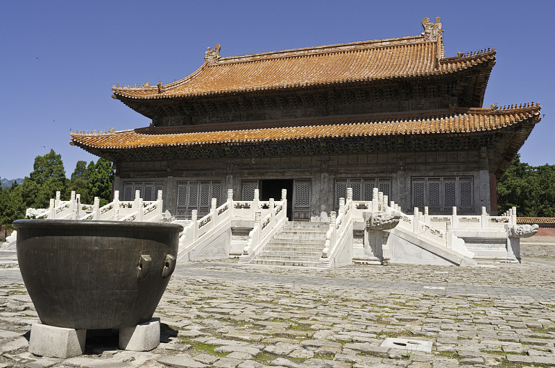 中国传统寺庙古代庭院