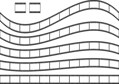 Film image vector material collection