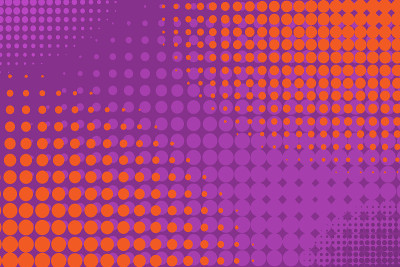 Pop art background with  bubbles