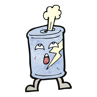 卡通汽水罐