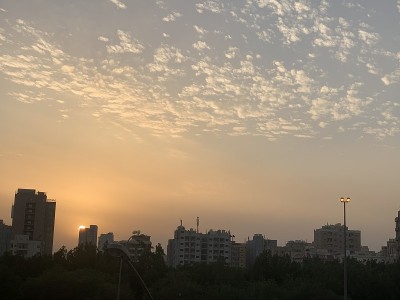 路灯柱