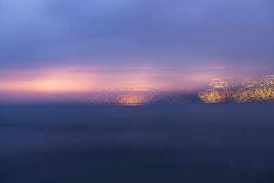 发光抽象背景