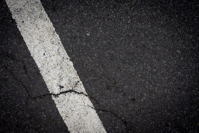 背景的道路