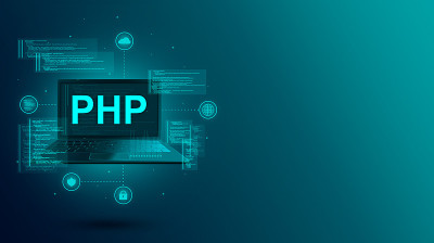 Php代码，网页开发，在笔记本电脑3d上编写网站或应用程序