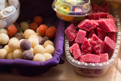 厄瓜多尔科珀斯克里斯蒂庆祝活动上的传统糖果