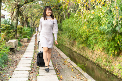 女性独自旅行