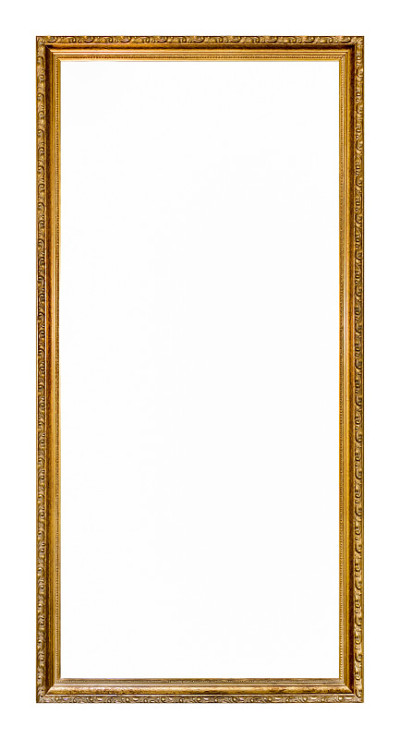 空的金色画框