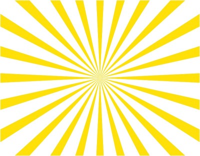 橙色浓缩线/插图材质(矢量插图)