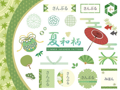 日本模式的绿色