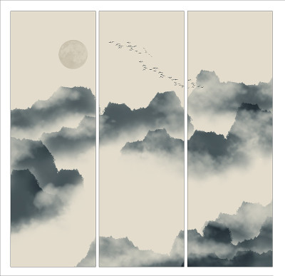 水墨画