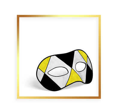 嘉年华面具威尼斯3D
