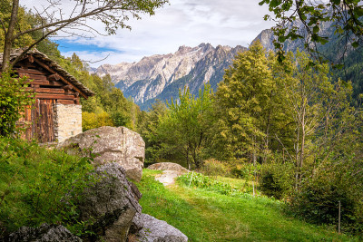 索里奥的夏末初秋(Graubünden，瑞士)