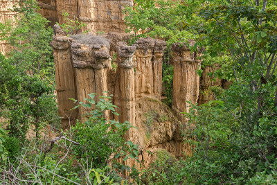 30米土柱称为罗马，Pha Chor峡谷