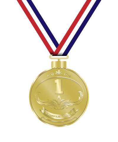 Luxury gold badges