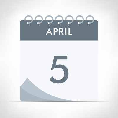 4月5日-日历图标