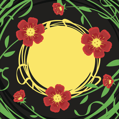 花纹背景矢量