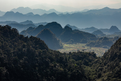越南河江环线的风景