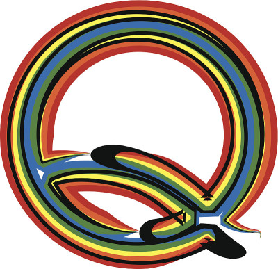 彩色Q字