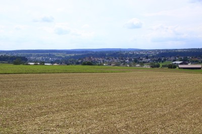Pforzheim区Tiefenbronn村的景色