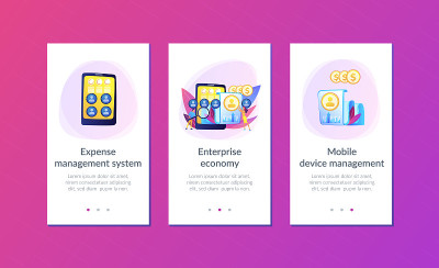 移动费用管理app接口模板。