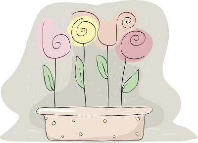 花的爱。