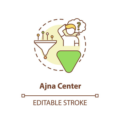 Ajna中心概念图标