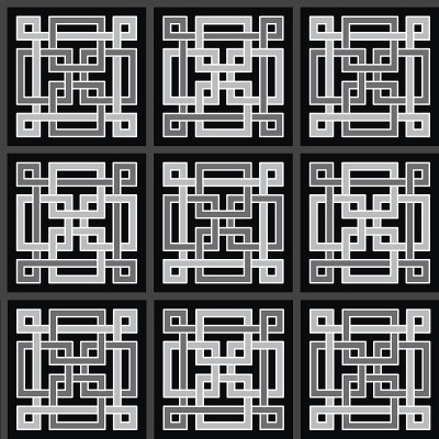 无缝的几何背景。矢量模式。