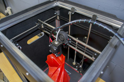 自动三维3d打印机执行塑料。