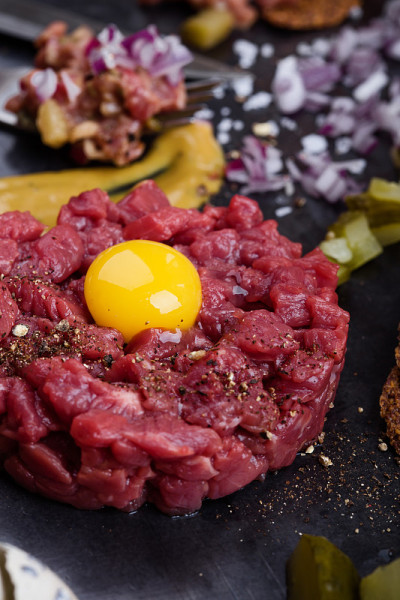鞑靼牛排，极品美味生肉开胃菜