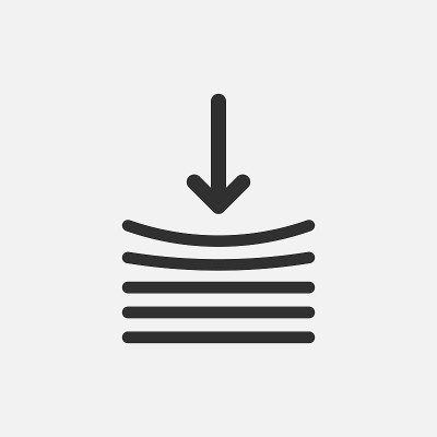 弹性图标。矢量插图。
