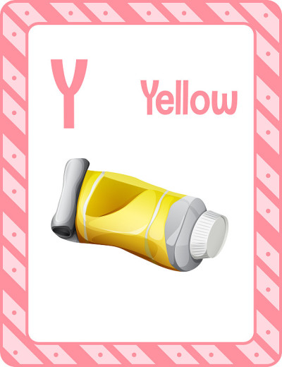 字母Y代表黄色