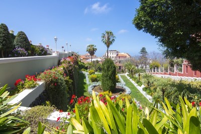 “Quinta Roja侯爵花园”位于西班牙加那利群岛特内里费的la Orotava