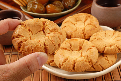脆核桃饼干