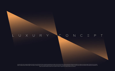 Black premium background set with luxury dark gold