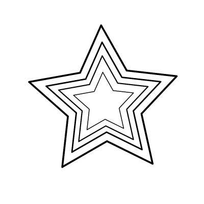 明亮的星星，图形，背景，图案。