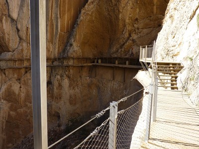 马拉加省乔罗峡谷的皇家步道 (El Caminito del Rey)