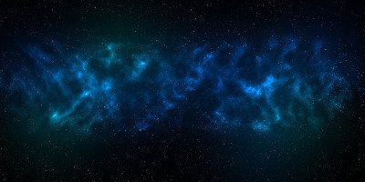 无限的空间背景与星云和恒星。用于太空星背景或太空概念