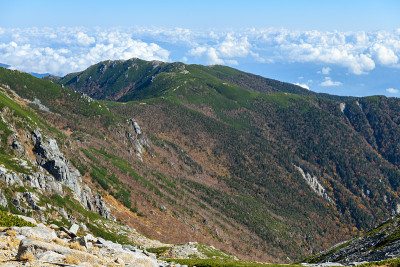 秋末的shogigashira山