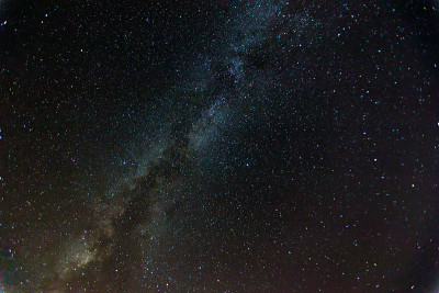 有银河的夜空