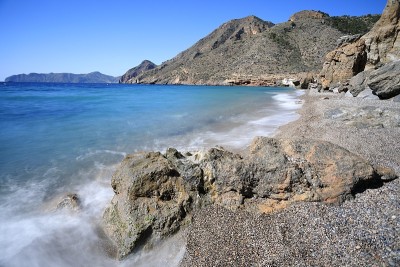 海滩上的石头