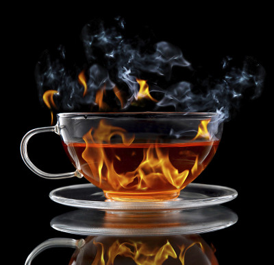 燃烧的茶
