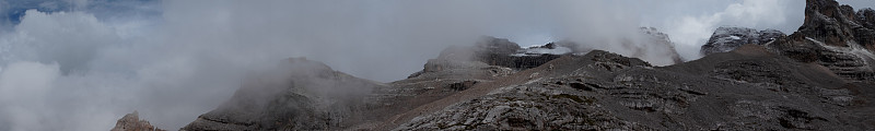 山区多云全景图