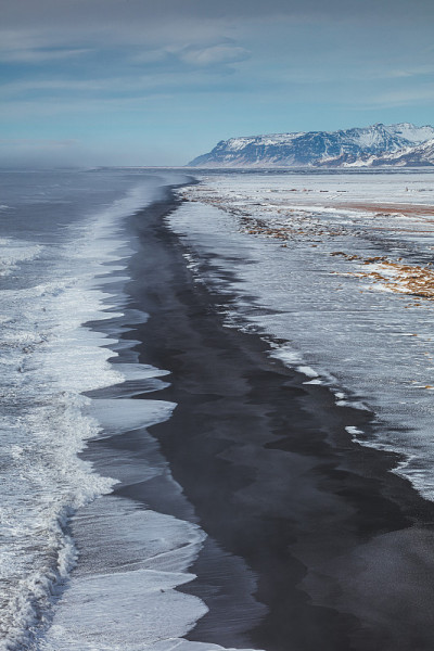 Dyrhólaey海角，冰岛，北大西洋