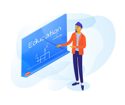 老师指着黑板上的矢量图