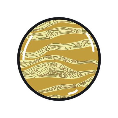 探索金星行星在银河系的空间