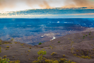 火山发出