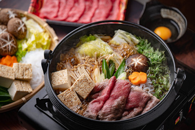 素喜烧，日本传统火锅