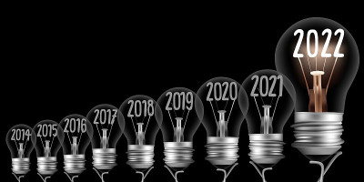 向量灯泡与新的2022年